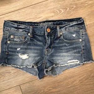 American eagle jean shorts